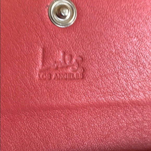 Genuine leather wristlet by Lodis - Picture 3 of 5